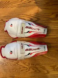 Bauer Hockey shin Pads - size 9 inches