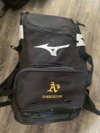 Black Mizuno Softball/Baseball bag