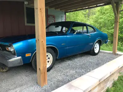 1976 Ford Maverick: Inline 6 cylinder (250 cu/in) automatic, power steering, only 26K original miles...
