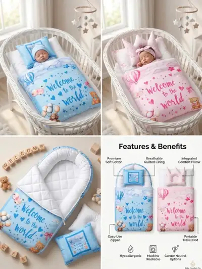 Baby Comfort Co. Newborn Sleeping Nest $60 each, View more