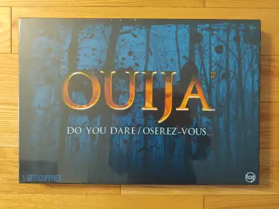 Brand new, factory sealed Ouija Board! Perfect for your Halloween party night. No inherited haunting...