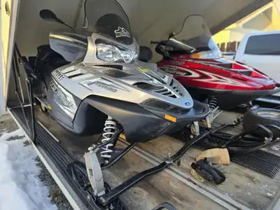 2010 Polaris FST IQ Touring. 750cc, 4-stroke, turbocharged, liquid-cooled. Electric start and revers...