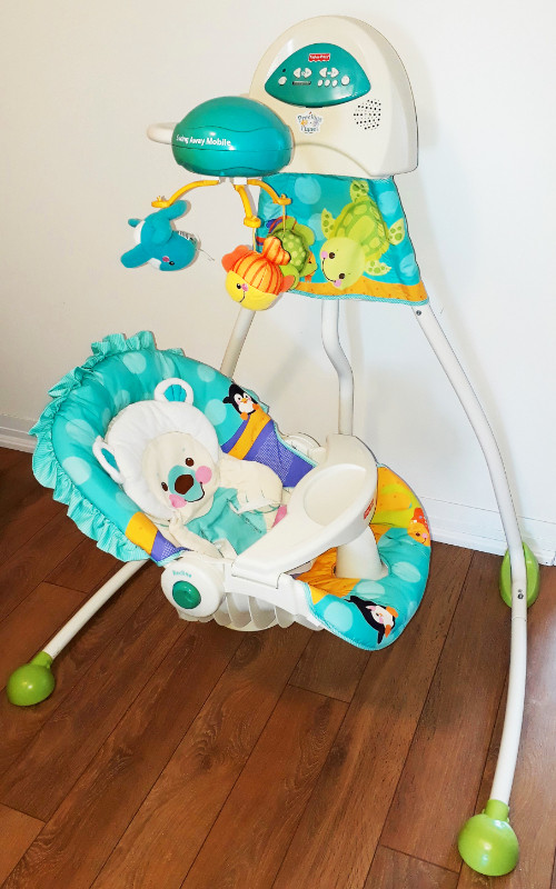 Fisher-Price Precious Planet, Open-Top Cradle 'n Swing for Baby in Playpens, Swings & Saucers in City of Toronto - Image 2
