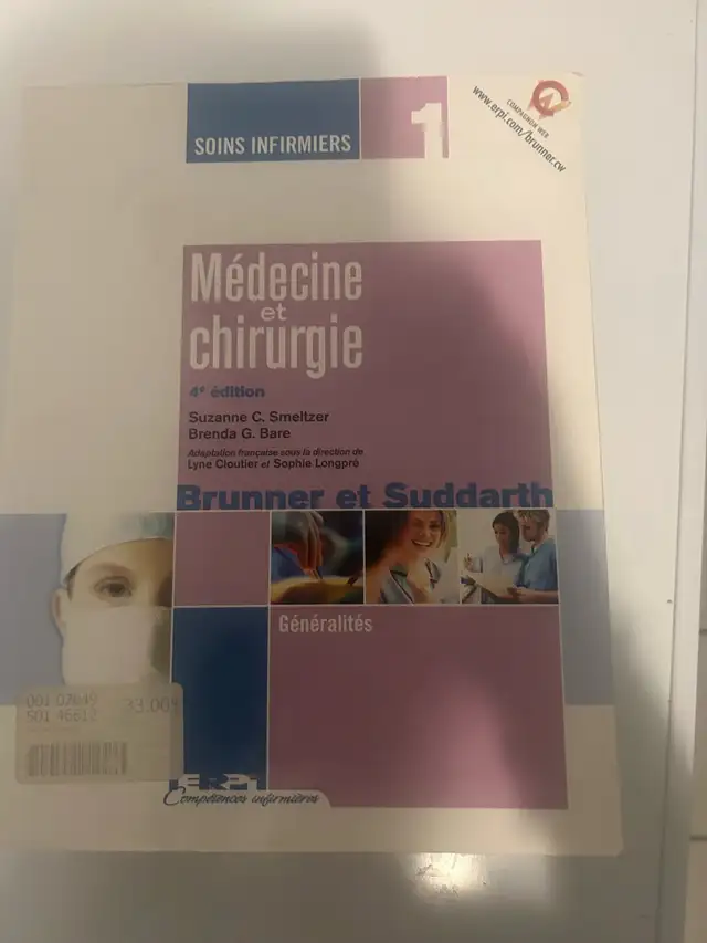 livre en soins infirmiers  in Textbooks in City of Montréal - Image 6