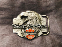 Boucle ceinture Vintage Harley Davidson