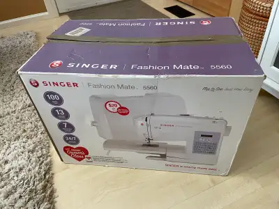 Singer FashionMate 6550, View more