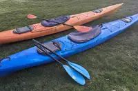 Pair of Sea kayaks 