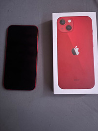 iPhone 13 rouge 128gb
