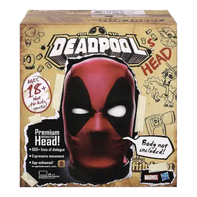Hasbro Marvel Legends Deadpool Electronic Interactive Head Brand, View more