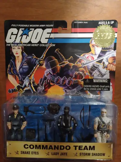 GIJoe Commando Team - Real American Hero Collection MOC 1998, View more