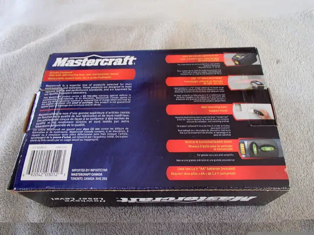 Mastercraft Hawkeye Laser Level in Hand Tools in Sarnia - Image 8