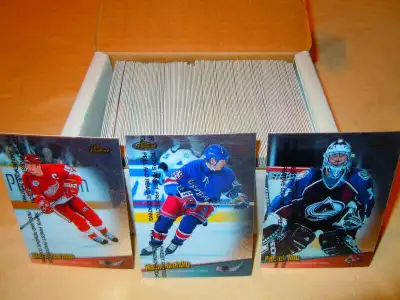 1998-99 FINEST SET DE 150 CARTES, ROY,SAKIC,JAGR++++, View more