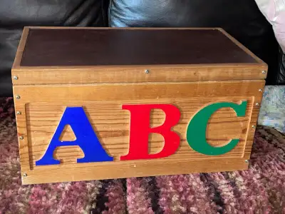 24 inches wide x 13.5 inches long, x 14 inches high Hinged to hold lid up price is firm Pick up near...