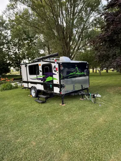 Check out this 2023 very clean RV trailer that is ready for adventure! This unique camper features a...