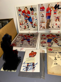 Articles des Canadiens de Montréal pour collectionneurs.