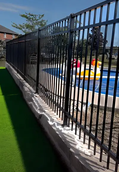 New steel fence 5’H x 7’W. $27/foot or $189 a panel, View more