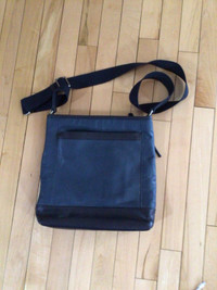 Coach leather messenger bag
