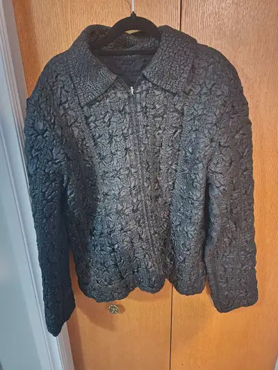 Black Textured Jacket, View more
