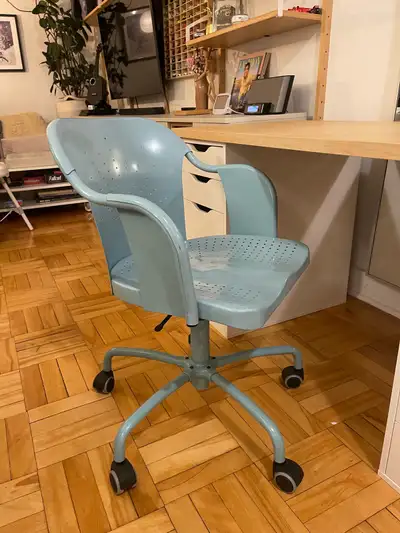 IKEA ROBERGET Swivel Chair (Turquoise) — Discontinued Color, View more