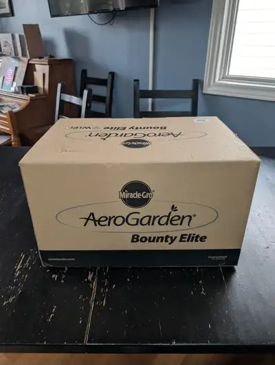 Aerogarden Bounty Elite - NEW in Box, Never Used, View more