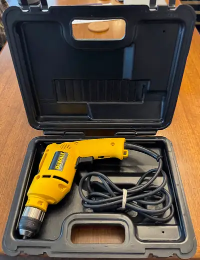 DEWALT DW106K 3/8" Heavy Duty Corded Electric VSR Drill, View more