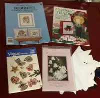 Craft Pattern Books For Sale - Cross Stitch, Embroidery, Sewing