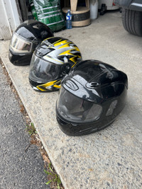 Ski doo/motorcycle helmets