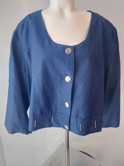 Ashley Stewart Blue Top, View more
