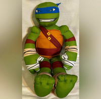 22” Stuffed Leonardo TMNT Teenage Mutant Ninja Turtle 