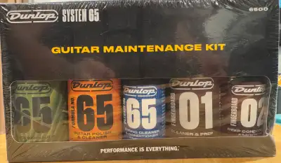 Dunlop guitar maintenance kit, View more