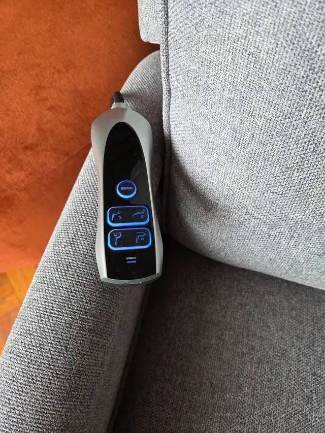 Heavy-Duty Light Grey Fabric Power Lift Recliner | Chairs & Recliners ...