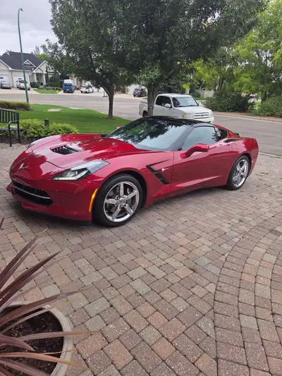 2014 Corvette Stingray. 3LT loaded. 65,000KM. New tires. Excellent condition. Call 306-227-9776.