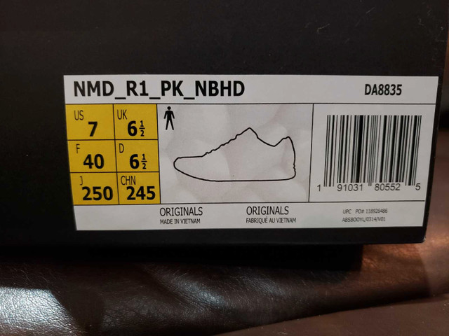 NMD R1 PK x Neighbourhood NBHD Size 7 in Men's Shoes in City of Toronto - Image 2
