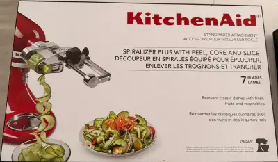 Kitchenaid Attachments: Spiralizer & Vegetable Sheet Cutter, View more