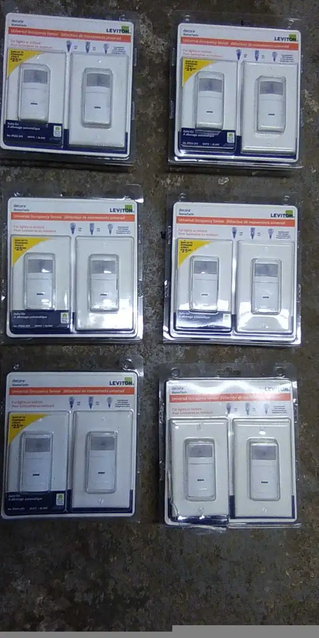 NEUF gradateur detecteur mouvement NEW motion sensor light dimer in Electrical in Laval / North Shore - Image 3