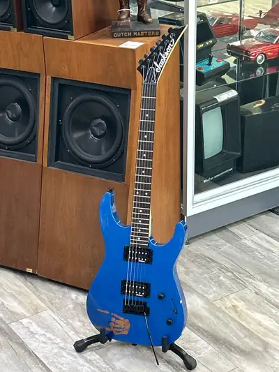 Jackson JS Series Electric Guitat Dinky JSS11 Electric Blue 6 String Item # 155529 We do offer a 30...