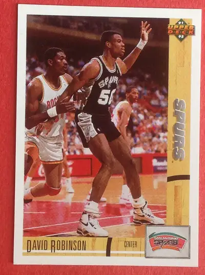 Upper Deck 1991/92 Basketball Promo Card #400 ~ David Robinson ~, View more
