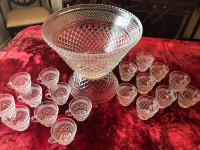 LARGE VINTAGE PUNCH BOWL/CATERING/RECPTIONS/WEDDINGS WEXFORD