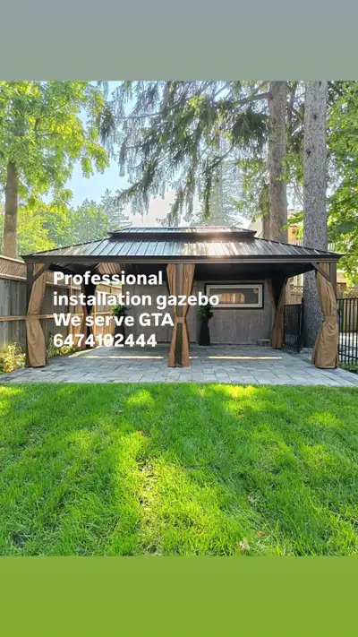  Professional installation Gazebo, View more