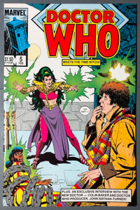 Marvel Comics Doctor Who #5 February 1985