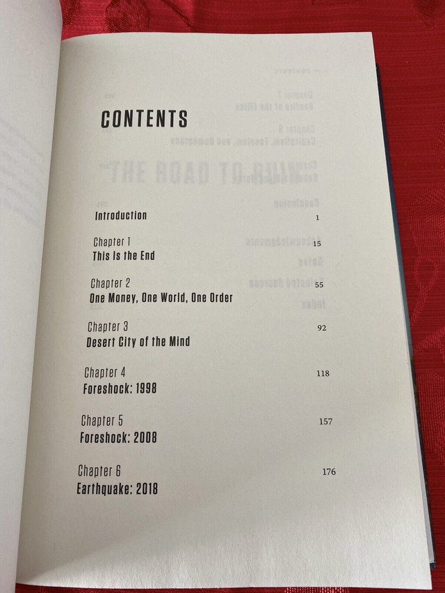 Livre - Book: The Road to Ruin dans Essais et biographies  à Longueuil/Rive Sud - Image 2