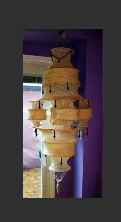 Hanging tapestry decoration or lighting shade, View more