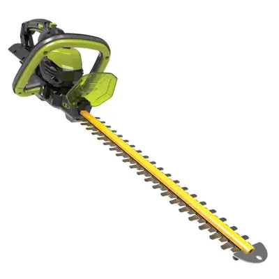 Trim shrubs, shape hedges, and maintain your yard with this Sun Joe iON100V-24HT-CT 100-Volt cordles...