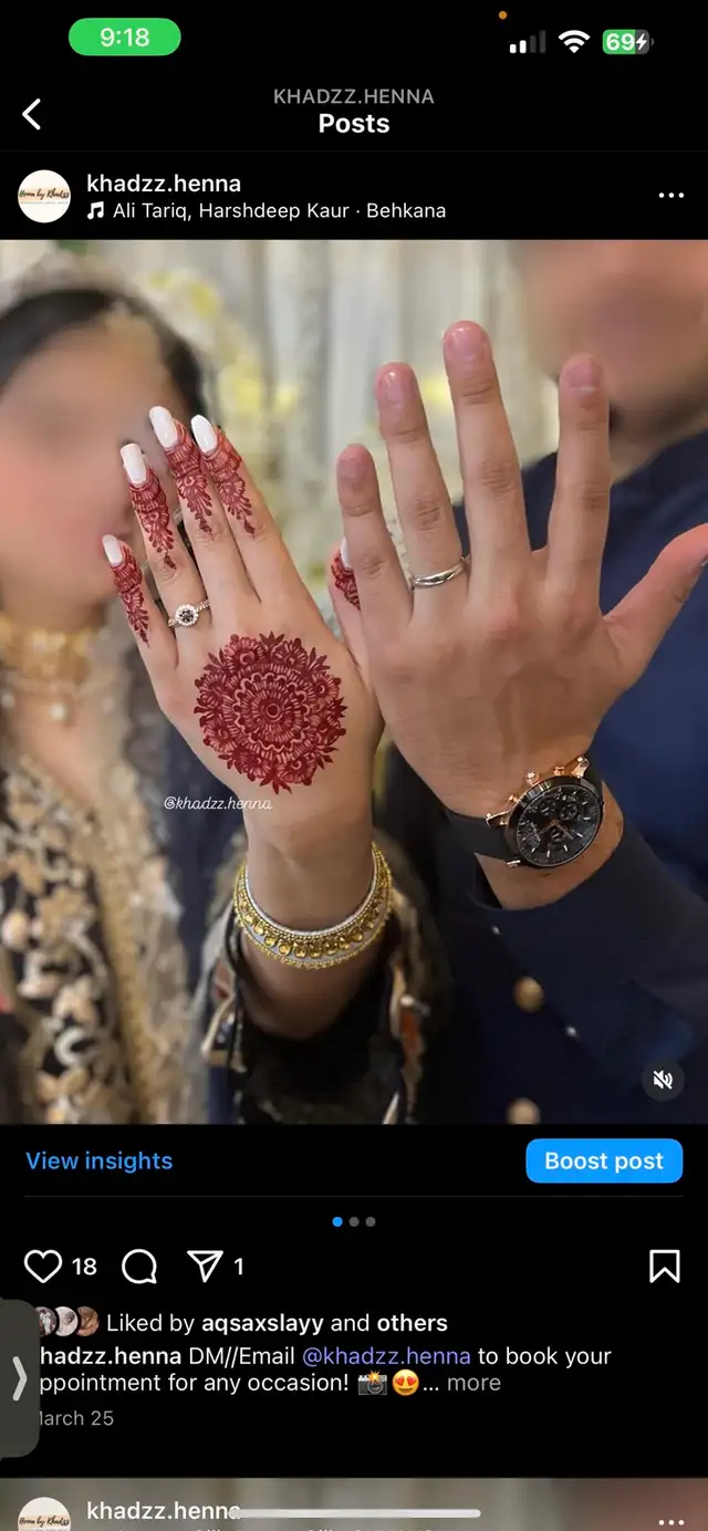 Henna - 10$