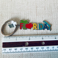 Florida Souvenir Key Chain