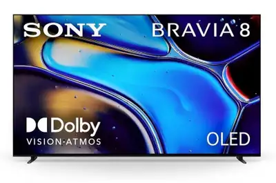 Experience stunning visuals with this Sony 77-inch BRAVIA 8 OLED 4K Ultra HD Smart Google TV, delive...