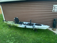 Leisure Pro Fishing Kayak - New! - Pedals Optional