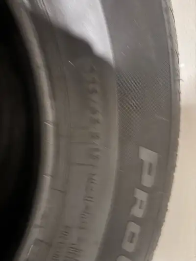 I'm selling a set of four Continental ProContact TX tires, size 215/65R17. These tires are used but...