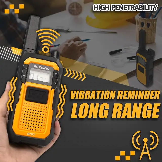 RETEVIS RB48 TWO-WAY RADIO, HEAVY-DUTY WALKIE TALKIES in General Electronics in St. Catharines - Image 7