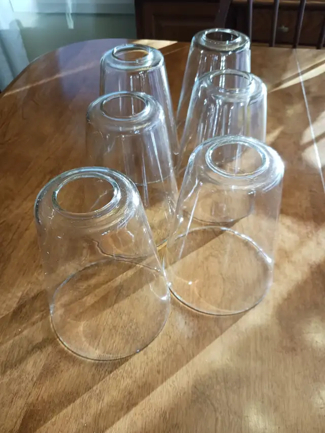 SIX LAMP SHADES - cone shaped in Indoor Lighting & Fans in Ottawa - Image 2